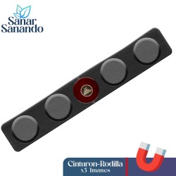 🧲⚡ Cinturón Terapéutico de Rodilla x5 Imanes | Alivio de Dolor🧲⚡