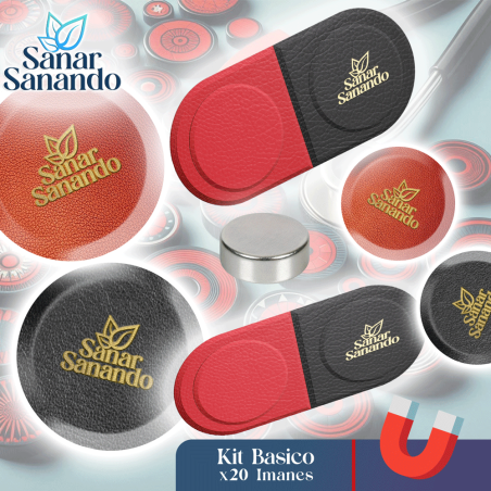 Kit Profesional de Imanes para Biomagnetismo | Sanar Sanando™"